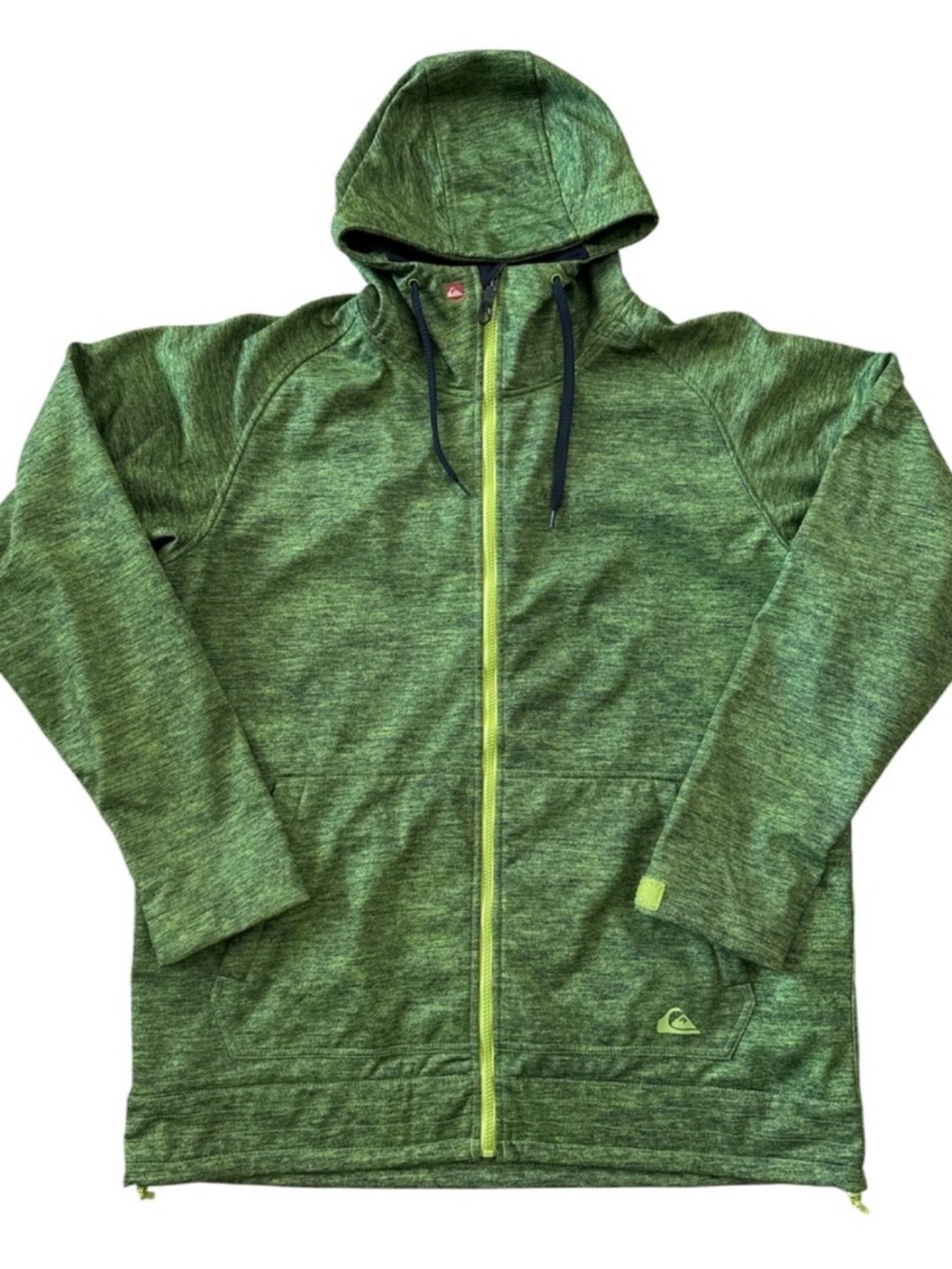 Quiksilver Quiktech Utility 5,000MM Jacket Heather Dirt Lime Men’s XL NWOT